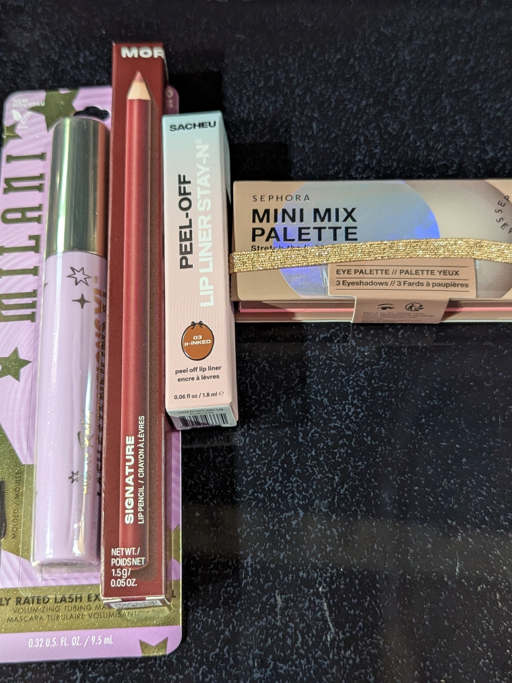 Sephora Mini Mix Palette + Lip Liners - Pink & Rose Set